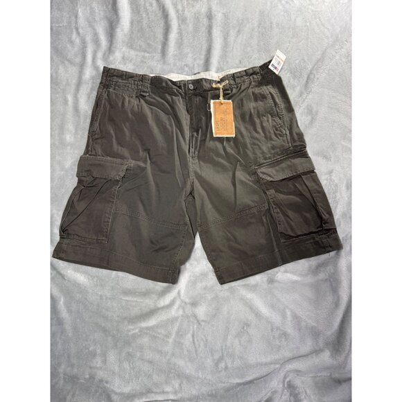 Chaps Mens Cargo Shorts Size 42 100% Cotton Dark Gray Durable Comfortable Summer - Picture 6 of 12